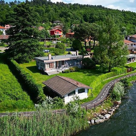 Casa Gaiani Villetta In Riva Al Lago Vista Mozzafiato Варано-Борги Экстерьер фото