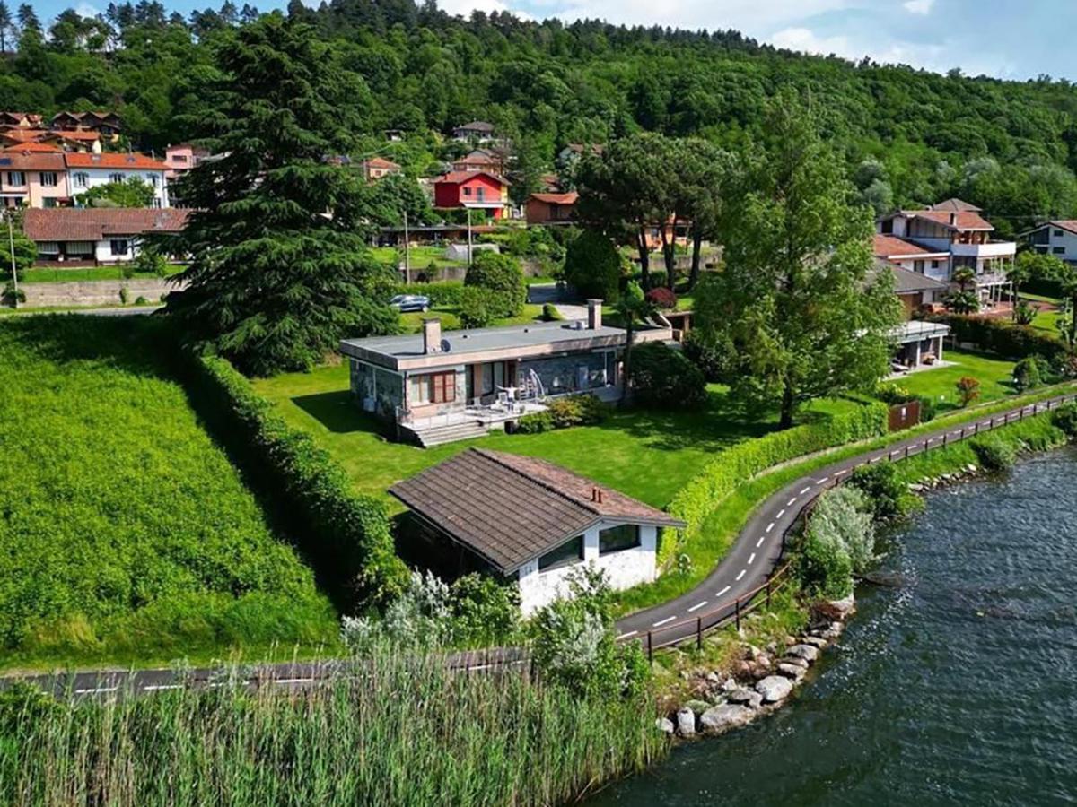Casa Gaiani Villetta In Riva Al Lago Vista Mozzafiato Варано-Борги Экстерьер фото